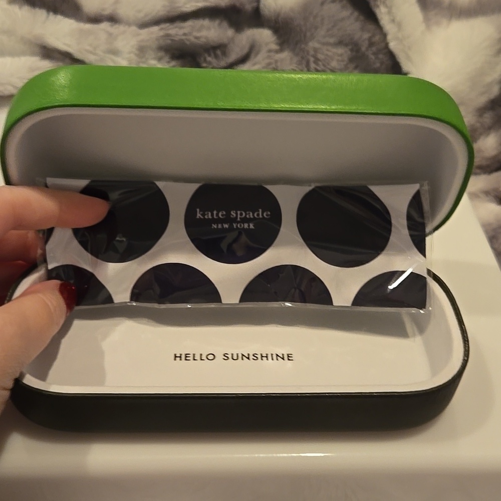 Kate Spade Pella Blue Sunglasses Brand New In Case - Picture 12 of 14